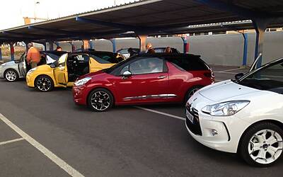 PROVA DS3 CABRIO CITROEN STRADE DI VALENCIA PROVA ESCLUSIVA TEST DRIVE 006