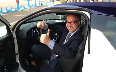 PROVA DS3 CABRIO CITROEN STRADE DI VALENCIA PROVA ESCLUSIVA TEST DRIVE 015