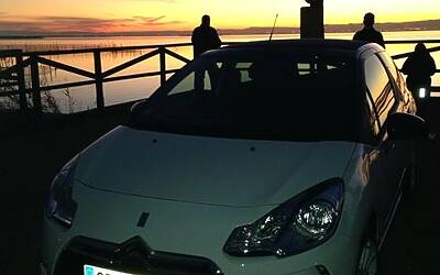 PROVA DS3 CABRIO CITROEN STRADE DI VALENCIA PROVA ESCLUSIVA TEST DRIVE 035