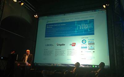 ITALIAONLINE FUSIONE LIBERO MATRIX PRESENTAZIONE ALLA STAMPA ED AL MERCATO PUBBLICITARIO SERATA DI GALA AL MUSEO SCIENZA E DELLA TECNICA DI MILANO GABRIELE MIRRA SALVATORE IPPOLITO ANTONIO CONVERTI 08