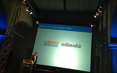 ITALIAONLINE FUSIONE LIBERO MATRIX PRESENTAZIONE ALLA STAMPA ED AL MERCATO PUBBLICITARIO SERATA DI GALA AL MUSEO SCIENZA E DELLA TECNICA DI MILANO GABRIELE MIRRA SALVATORE IPPOLITO ANTONIO CONVERTI 24