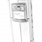 Vertu Ti Craft Sketch Rear