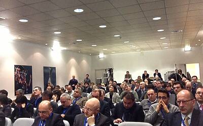 WINEXT WINEXTFORUM LE FOTO DEL LANCIO DI NAAWIGO ALLO STADIO DELLA JUVENTUS DI TORINO NEL CONVEGNO MODERATO DA RAFFAELE BARBERIO DI KEY4BIZ 41