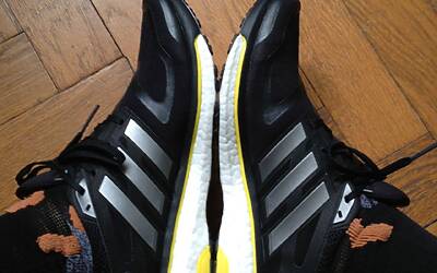 ADIDAS ENERGY BOOST UNBOXING E PRIMO RUNNING TEST SCARPE DA CORSA LEGGERE CON SOSTEGNO PER PRONATORI AL PARCO RAVIZZA DI MILANO 59