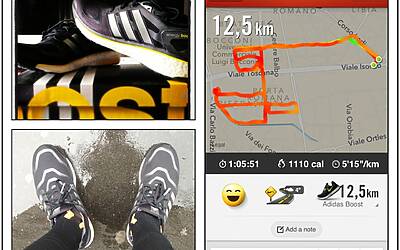 ADIDAS ENERGY BOOST UNBOXING E PRIMO RUNNING TEST SCARPE DA CORSA LEGGERE CON SOSTEGNO PER PRONATORI AL PARCO RAVIZZA DI MILANO 70