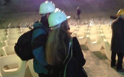 HTC ONE SMARTPHONE ANDROID IN ALLUMINIO LA PRESENTAZIONE A ROMA NELLA NUVOLA DI FUKSAS IN COSTRUZIONE DENTRO IL CANTIERE DEL CENTRO CONGRESSI PIU INNOVATIVO DITALIA 39