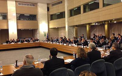 KEY4BIZ BEYOND DUBAI WCIT LA CENA DI GALA HOTEL HASSLER ED IL CONVEGNO ISTITUZIONALE ALLA FARNESINA MINISTERO DEGLI ESTERI DI ROMA DOVE SI SONO DISCUSSI I FUTURI ASSETTI DELLA RETE INTERNET 037