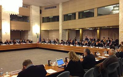 KEY4BIZ BEYOND DUBAI WCIT LA CENA DI GALA HOTEL HASSLER ED IL CONVEGNO ISTITUZIONALE ALLA FARNESINA MINISTERO DEGLI ESTERI DI ROMA DOVE SI SONO DISCUSSI I FUTURI ASSETTI DELLA RETE INTERNET 043