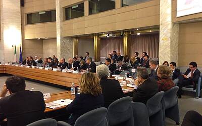 KEY4BIZ BEYOND DUBAI WCIT LA CENA DI GALA HOTEL HASSLER ED IL CONVEGNO ISTITUZIONALE ALLA FARNESINA MINISTERO DEGLI ESTERI DI ROMA DOVE SI SONO DISCUSSI I FUTURI ASSETTI DELLA RETE INTERNET 094