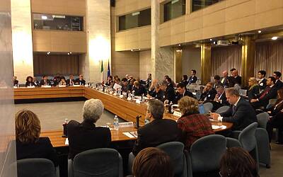 KEY4BIZ BEYOND DUBAI WCIT LA CENA DI GALA HOTEL HASSLER ED IL CONVEGNO ISTITUZIONALE ALLA FARNESINA MINISTERO DEGLI ESTERI DI ROMA DOVE SI SONO DISCUSSI I FUTURI ASSETTI DELLA RETE INTERNET 102