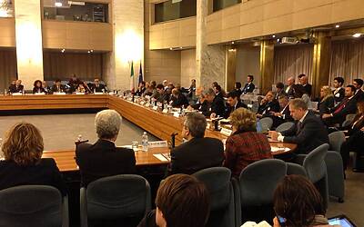 KEY4BIZ BEYOND DUBAI WCIT LA CENA DI GALA HOTEL HASSLER ED IL CONVEGNO ISTITUZIONALE ALLA FARNESINA MINISTERO DEGLI ESTERI DI ROMA DOVE SI SONO DISCUSSI I FUTURI ASSETTI DELLA RETE INTERNET 103