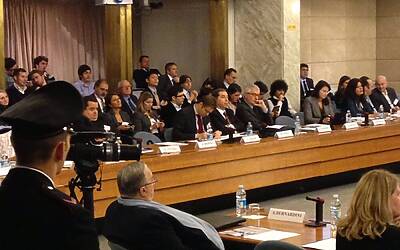 KEY4BIZ BEYOND DUBAI WCIT LA CENA DI GALA HOTEL HASSLER ED IL CONVEGNO ISTITUZIONALE ALLA FARNESINA MINISTERO DEGLI ESTERI DI ROMA DOVE SI SONO DISCUSSI I FUTURI ASSETTI DELLA RETE INTERNET 106