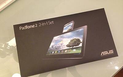 PADFONE 2 ASUS UNBOXING LO SMARTPHONE ANDROID CHE SI INTEGRA E DIVENTA UN TABLET IN UN PEZZO UNICO 01