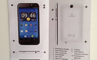 STONEX SMARTPHONE ANDROID 3G DUAL SIM PRODOTTO IN ITALIA LEGGERO ED ECONOMICO 13