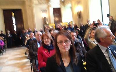STRAMILANO 2013 LA PRESENTAZIONE A PALAZZO MARINO CON CHIARA BISCONTI ASSESSORA ALLO SPORT DEL COMUNE DI MILANO ANNUNCIA 50.000 PODISTI PARTECIPANTI ALLA CORSA TIPICA DI MILANO 15
