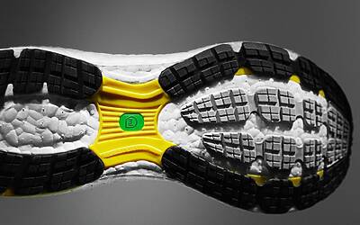 la suola delle Adidas Boost