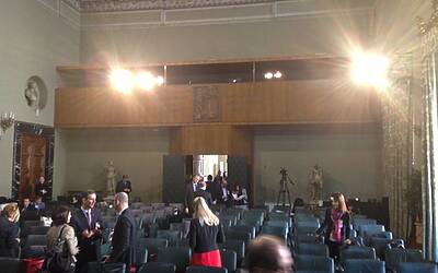 IL CONVEGNO ABI 2013 DIMENSIONE CLIENTE A PALAZZO ALTIERI ROMA SEDE ABI ASSOCIAZIONE BANCARIA ITALIANA DOVE HO PARTECIPATO COME RELATORE ALLA TAVOLA ROTONDA SUI SOCIAL MEDIA ED INTERNET OF THINGS INSIEME A FABRIZIO BELLAVISTA 21