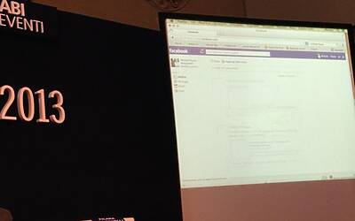 IL CONVEGNO ABI 2013 DIMENSIONE CLIENTE A PALAZZO ALTIERI ROMA SEDE ABI ASSOCIAZIONE BANCARIA ITALIANA DOVE HO PARTECIPATO COME RELATORE ALLA TAVOLA ROTONDA SUI SOCIAL MEDIA ED INTERNET OF THINGS INSIEME A FABRIZIO BELLAVISTA 80