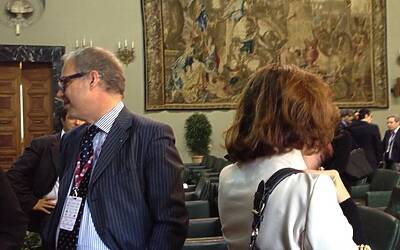 IL CONVEGNO ABI 2013 DIMENSIONE CLIENTE A PALAZZO ALTIERI ROMA SEDE ABI ASSOCIAZIONE BANCARIA ITALIANA DOVE HO PARTECIPATO COME RELATORE ALLA TAVOLA ROTONDA SUI SOCIAL MEDIA ED INTERNET OF THINGS INSIEME A FABRIZIO BELLAVISTA 90