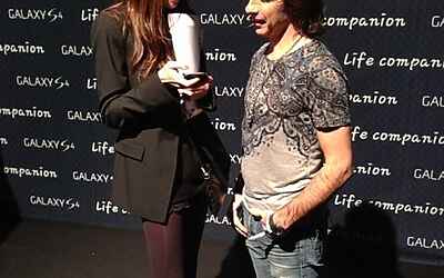 LANCIO ITALIANO DI SAMSUNG GALAXY S4 LIFE COMPANION AL SUPERSTUDIO PIÙ DI VIA TORTONA MILANO IL NUOVO SMARTPHONE ANDROID 053
