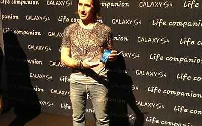 LANCIO ITALIANO DI SAMSUNG GALAXY S4 LIFE COMPANION AL SUPERSTUDIO PIÙ DI VIA TORTONA MILANO IL NUOVO SMARTPHONE ANDROID 059