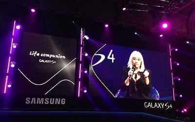 LANCIO ITALIANO DI SAMSUNG GALAXY S4 LIFE COMPANION AL SUPERSTUDIO PIÙ DI VIA TORTONA MILANO IL NUOVO SMARTPHONE ANDROID 097