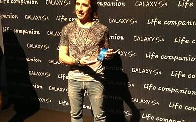 LANCIO ITALIANO DI SAMSUNG GALAXY S4 LIFE COMPANION AL SUPERSTUDIO PIÙ DI VIA TORTONA MILANO IL NUOVO SMARTPHONE ANDROID 059