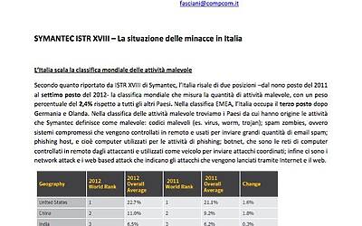 Ricerca Symantec sulla sicurezza delle applicazioni in ambito Mobile e Smartphone a 0000