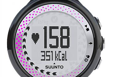 Suunto M5 BlackSilver front
