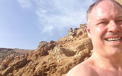 TRAIL RUNNING DESERTO DEL SINAI TEST NIKE FUELBAND ADIDAS ENERGY BOOST XBIONIC SOCKS XITANIT BANDANA TROPICALE AQABA DAHAB SHARM EL SHEIK 009