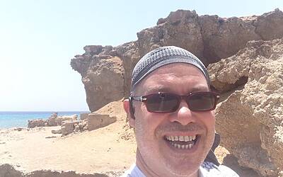 TRAIL RUNNING DESERTO DEL SINAI TEST NIKE FUELBAND ADIDAS ENERGY BOOST XBIONIC SOCKS XITANIT BANDANA TROPICALE AQABA DAHAB SHARM EL SHEIK 047