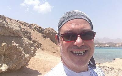 TRAIL RUNNING DESERTO DEL SINAI TEST NIKE FUELBAND ADIDAS ENERGY BOOST XBIONIC SOCKS XITANIT BANDANA TROPICALE AQABA DAHAB SHARM EL SHEIK 050