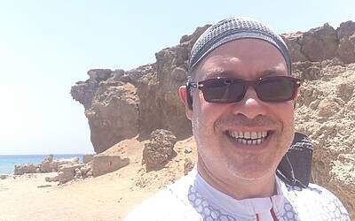 TRAIL RUNNING DESERTO DEL SINAI TEST NIKE FUELBAND ADIDAS ENERGY BOOST XBIONIC SOCKS XITANIT BANDANA TROPICALE AQABA DAHAB SHARM EL SHEIK 051