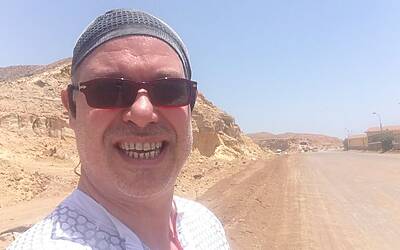 TRAIL RUNNING DESERTO DEL SINAI TEST NIKE FUELBAND ADIDAS ENERGY BOOST XBIONIC SOCKS XITANIT BANDANA TROPICALE AQABA DAHAB SHARM EL SHEIK 056