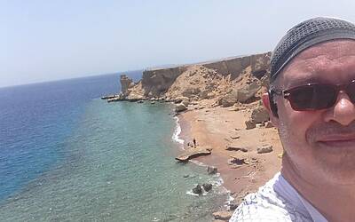 TRAIL RUNNING DESERTO DEL SINAI TEST NIKE FUELBAND ADIDAS ENERGY BOOST XBIONIC SOCKS XITANIT BANDANA TROPICALE AQABA DAHAB SHARM EL SHEIK 069