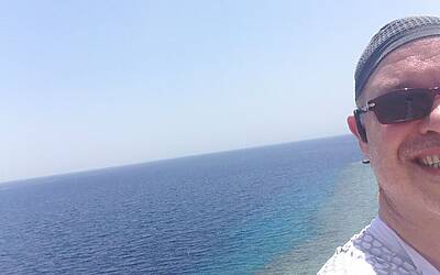 TRAIL RUNNING DESERTO DEL SINAI TEST NIKE FUELBAND ADIDAS ENERGY BOOST XBIONIC SOCKS XITANIT BANDANA TROPICALE AQABA DAHAB SHARM EL SHEIK 070