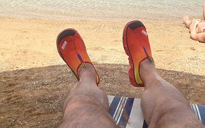 TRAIL RUNNING DESERTO DEL SINAI TEST NIKE FUELBAND ADIDAS ENERGY BOOST XBIONIC SOCKS XITANIT BANDANA TROPICALE AQABA DAHAB SHARM EL SHEIK 075