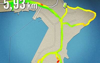 TRAIL RUNNING DESERTO DEL SINAI TEST NIKE FUELBAND ADIDAS ENERGY BOOST XBIONIC SOCKS XITANIT BANDANA TROPICALE AQABA DAHAB SHARM EL SHEIK 077