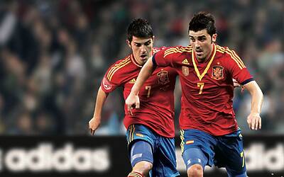 la pubblicità della maglia della spagna per la confederations cup