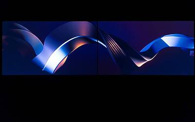 lopera di QUAYOLA+SINIGAGLIA al The Art + Science Of Supernatural Motion di Nike in occasione Fuori Salone di Milano