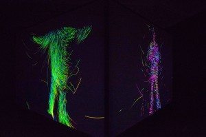 lopera di UNIVERSALEVERYTHING al The Art + Science Of Supernatural Motion di Nike in occasione Fuori Salone di Milano