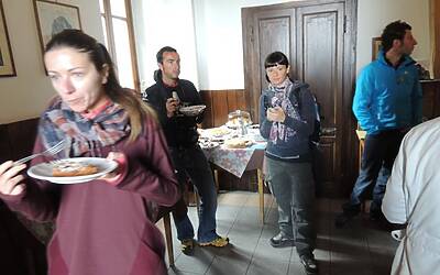 I RAGNI DI LECCO INSIEME AD ADIDAS EYEWEAR OCCHIALI PER LO SPORT NEL RIFUGIO CARLO PORTA DEI PIANI DEI RESINELLI A BALLABIO LECCO 019