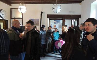 I RAGNI DI LECCO INSIEME AD ADIDAS EYEWEAR OCCHIALI PER LO SPORT NEL RIFUGIO CARLO PORTA DEI PIANI DEI RESINELLI A BALLABIO LECCO 020