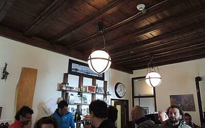 I RAGNI DI LECCO INSIEME AD ADIDAS EYEWEAR OCCHIALI PER LO SPORT NEL RIFUGIO CARLO PORTA DEI PIANI DEI RESINELLI A BALLABIO LECCO 022