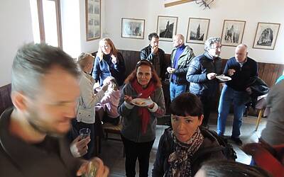 I RAGNI DI LECCO INSIEME AD ADIDAS EYEWEAR OCCHIALI PER LO SPORT NEL RIFUGIO CARLO PORTA DEI PIANI DEI RESINELLI A BALLABIO LECCO 040