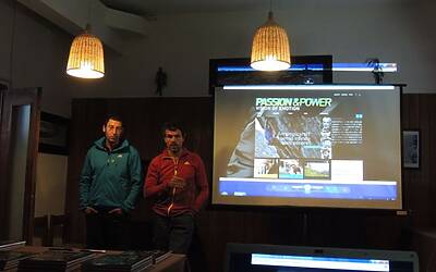 I RAGNI DI LECCO INSIEME AD ADIDAS EYEWEAR OCCHIALI PER LO SPORT NEL RIFUGIO CARLO PORTA DEI PIANI DEI RESINELLI A BALLABIO LECCO 068