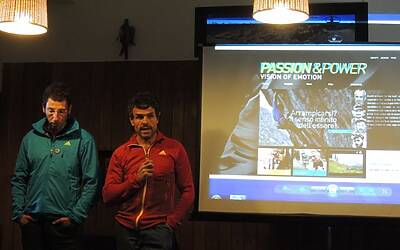 I RAGNI DI LECCO INSIEME AD ADIDAS EYEWEAR OCCHIALI PER LO SPORT NEL RIFUGIO CARLO PORTA DEI PIANI DEI RESINELLI A BALLABIO LECCO 070