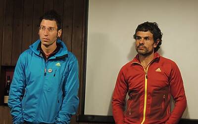 I RAGNI DI LECCO INSIEME AD ADIDAS EYEWEAR OCCHIALI PER LO SPORT NEL RIFUGIO CARLO PORTA DEI PIANI DEI RESINELLI A BALLABIO LECCO 074