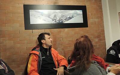 I RAGNI DI LECCO INSIEME AD ADIDAS EYEWEAR OCCHIALI PER LO SPORT NEL RIFUGIO CARLO PORTA DEI PIANI DEI RESINELLI A BALLABIO LECCO 075