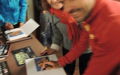 I RAGNI DI LECCO INSIEME AD ADIDAS EYEWEAR OCCHIALI PER LO SPORT NEL RIFUGIO CARLO PORTA DEI PIANI DEI RESINELLI A BALLABIO LECCO 081